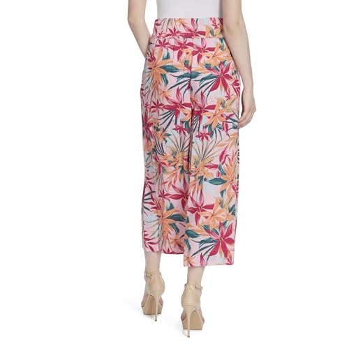 Jessica Simpson Women's Rosalie Wide Leg Pull on Crop Pant with Slant Pockets Standard3