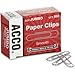 ACCO Paper Clips, Economy, Smooth, Jumbo, 200 Paper Clips (72580)