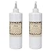 Lineco Books By Hand pH Neutral Adhesive, Archival Quality Acid-Free Dries Clear and Quick Water Soluble Lay-Flat Property, 16 Ounces (Set of 2)