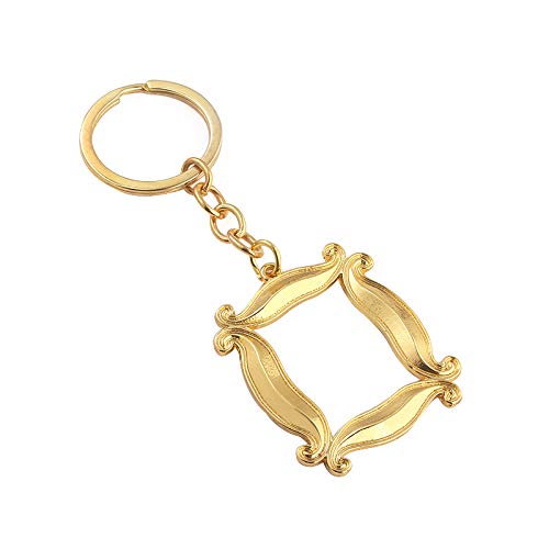 Friends Keychain Frame Yellow Peephole Handmade Door Frame As Seen on Monica's Door