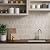 Umedol Peel and Stick Backsplash 10-Pack of 12 x 12 Inch Self Adhesive Peel and Stick Tile Stick on Kitchen Backsplash, Bathroom, Wall Tile