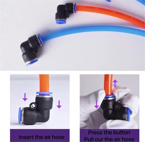 Conector rápido de aire PVG para optimizar la presión del agua en sistemas de riego y talleres 6