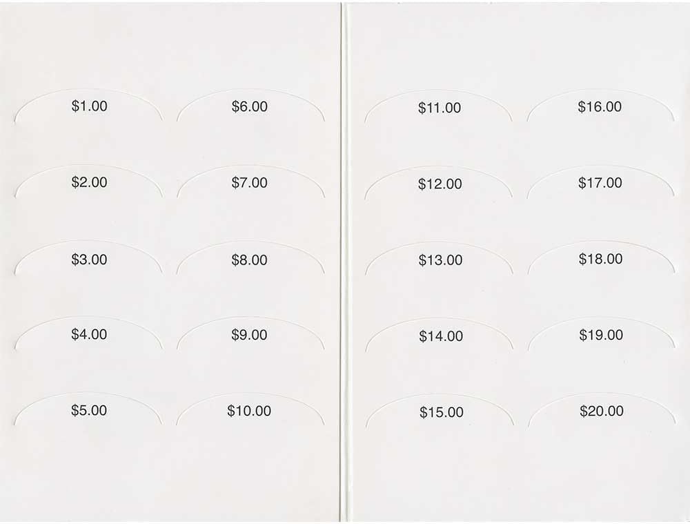 50 - $20 Alleluia Easter Dollar Bill Coin Folders