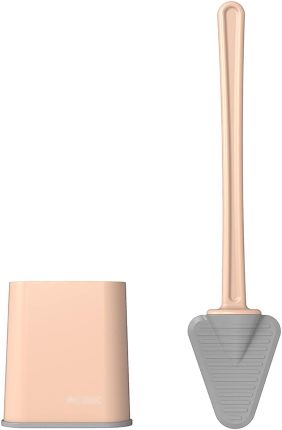 toilet brush, Silicone Toilet Bowl Brush Household Latex Long Handle Cleaning