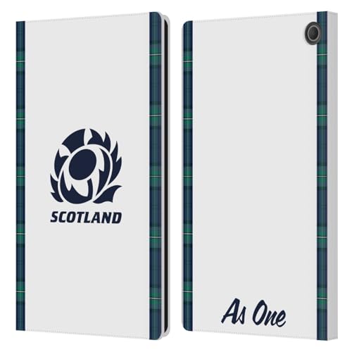 Étui Portefeuille Cuir Amazon Fire Max 11 2023 Housse Scotland Rugby