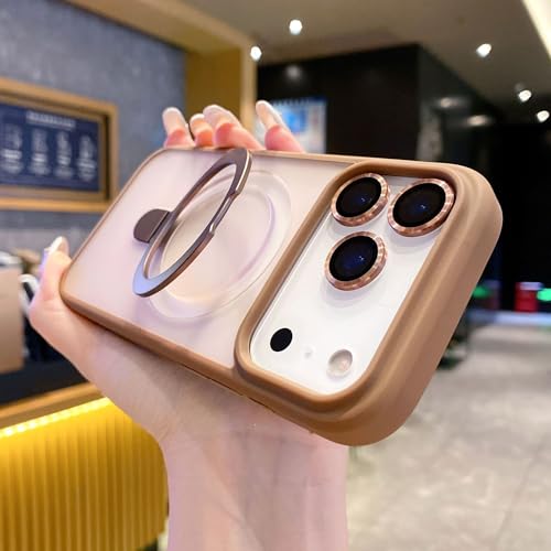 iPhone iPhone 15 Plus �p �P�[�X ������� MagSafe�Ή� ���C�����X�[�d �B���X�^���h �}�b�g�� �ϏՌ� �X�}�z�P�[�X iPhone 15 Plus ������ �}�b�gTPU�t���[�� �\���b �����h�~ �w����ɂ��� �f�U�[�g�S�[