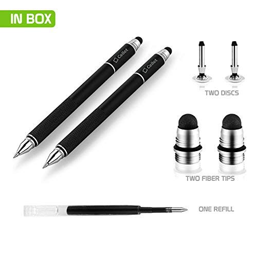 Lápiz Capacitivo 3 en 1 Cellet de Doble Punta con Tinta de Repuesto 4