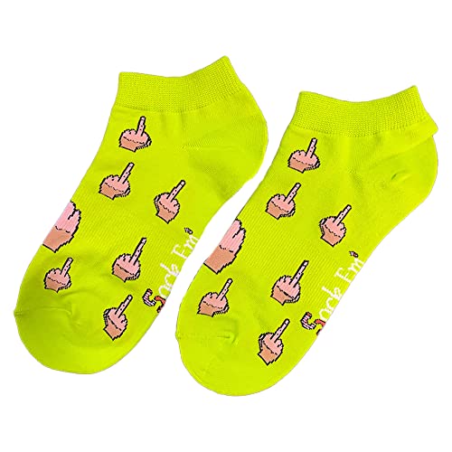 Image of Sock Em' Sock Emporium Middle Finger 6 Pack for Women