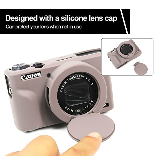 Funda de silicona para Canon Powershot G7 X Mark III - Fernando Cortés