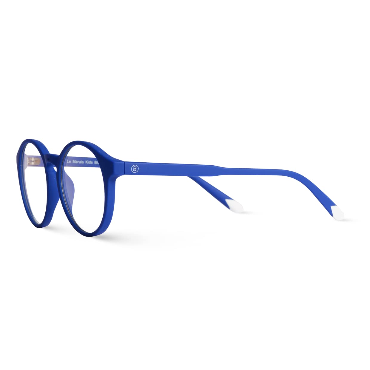 BARNER - Lekkie niebieskie okulary Le Marais dla dzieci na komputer - okulary z niebieskim światłem dla chłopców i dziewcząt, Pałac Niebieski, 45-19-130