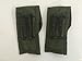 Lot of 2 9MM Ammo Pouch U.S Military Army / USMC Alice Clip OD Mag Pistol