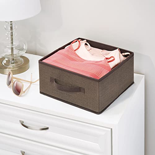 MDesign Set da 2 Scatole per armadi in tessuto