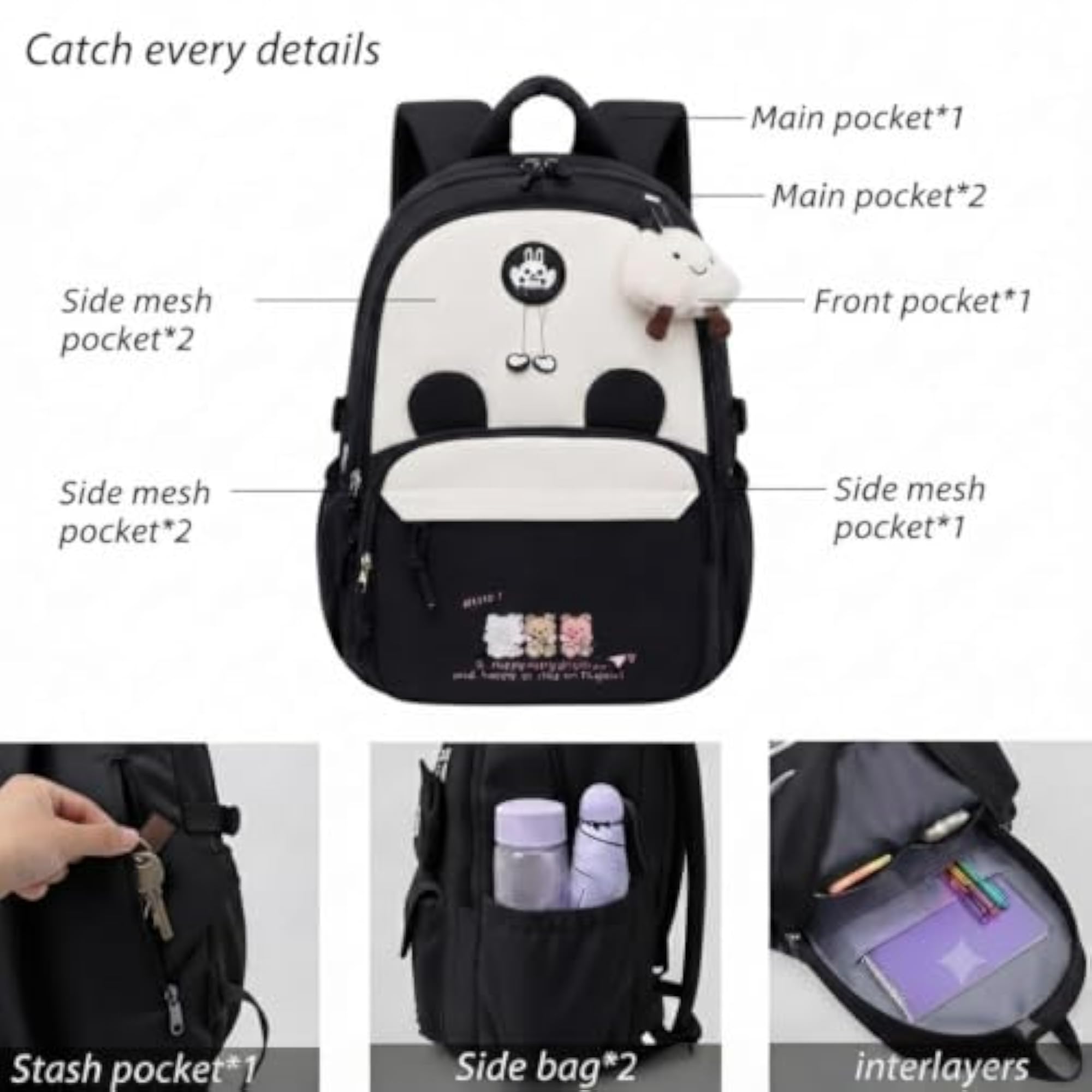 17 Inch Laptop Backpack for Men & Women, Anti-Theft Casual