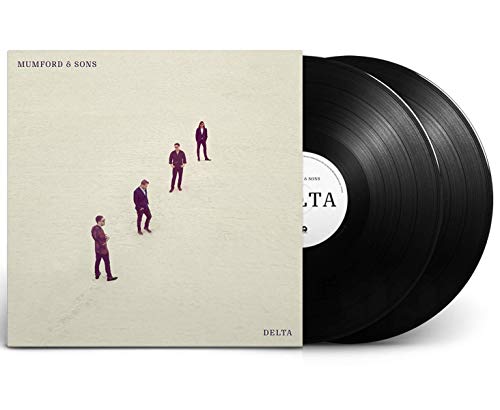 Mumford & Sons ‎– Delta Exclusive 2X LP Matt Finish Black Vinyl With Mumford & Sons Delta Poster Insert