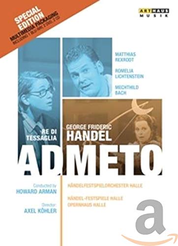 Händel: Admeto (Opernhaus Halle, 2006) [2DVD/1Blu-ray/2CD] [Blu-ray]