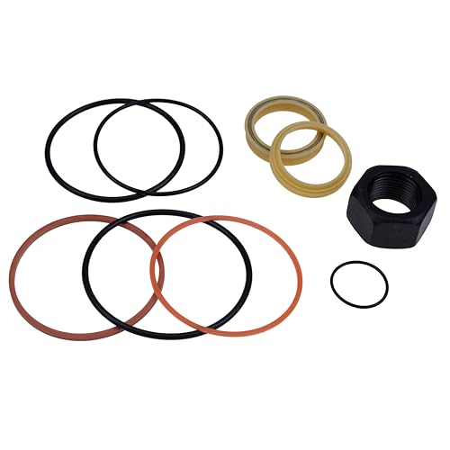 Image of 7135551 6804605 Tilt Hydraulic Cylinder Seal Kit Compatible with Bobcat Skid Steer Loader 630 641 642 643 653 730 731 732 741 742 743 751 753 Bobcat Loader Backhoe Models B100 B250 BL275