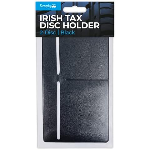 Simply ITDH001 - Soporte de 2 Discos de impuestos irlandeses Negros Cover