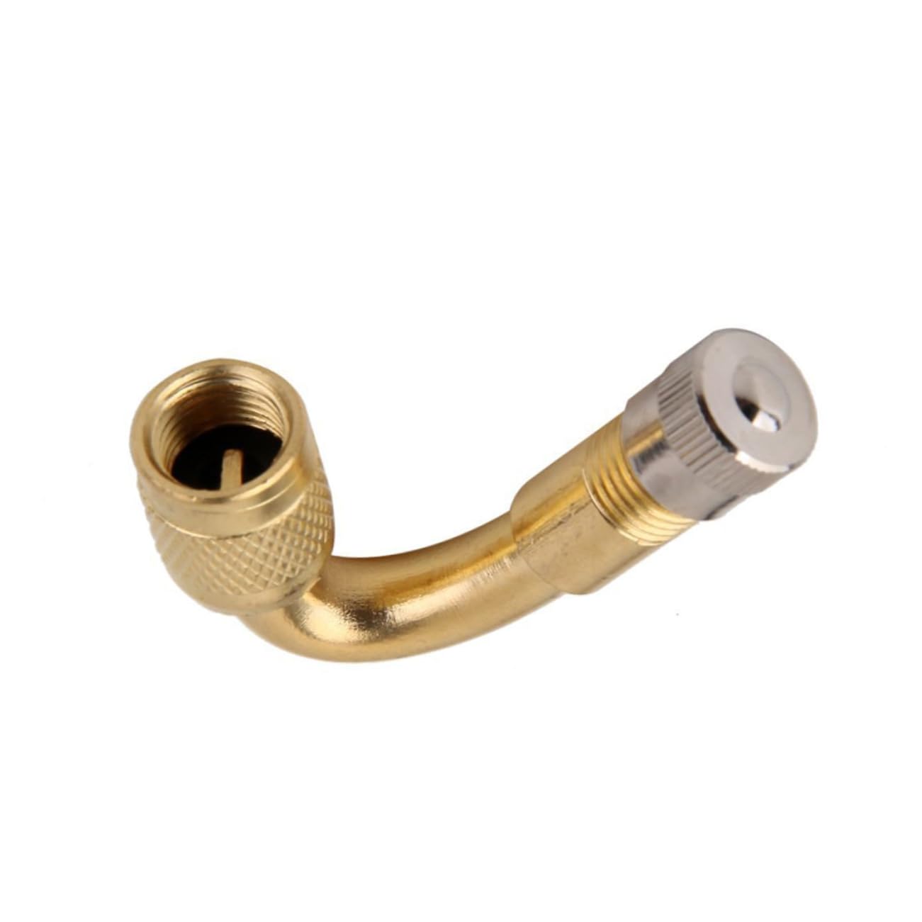 ERINGOGO Easy Install Tire Valve Extender Stab Metal Cap for Vehicle Valve Core