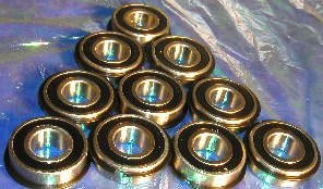 10 GO Kart Wheel Bearing 99502 5/8 C Clip Sealed Ball Bearings