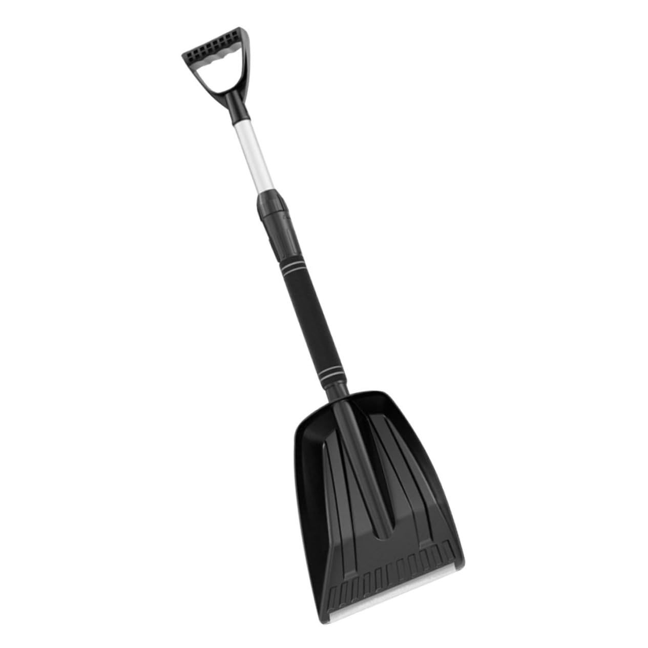 Abaodam Wide Snow Shovel for Sturdy Emergency Tool Retractable Design Professional Winter Removal Shovel