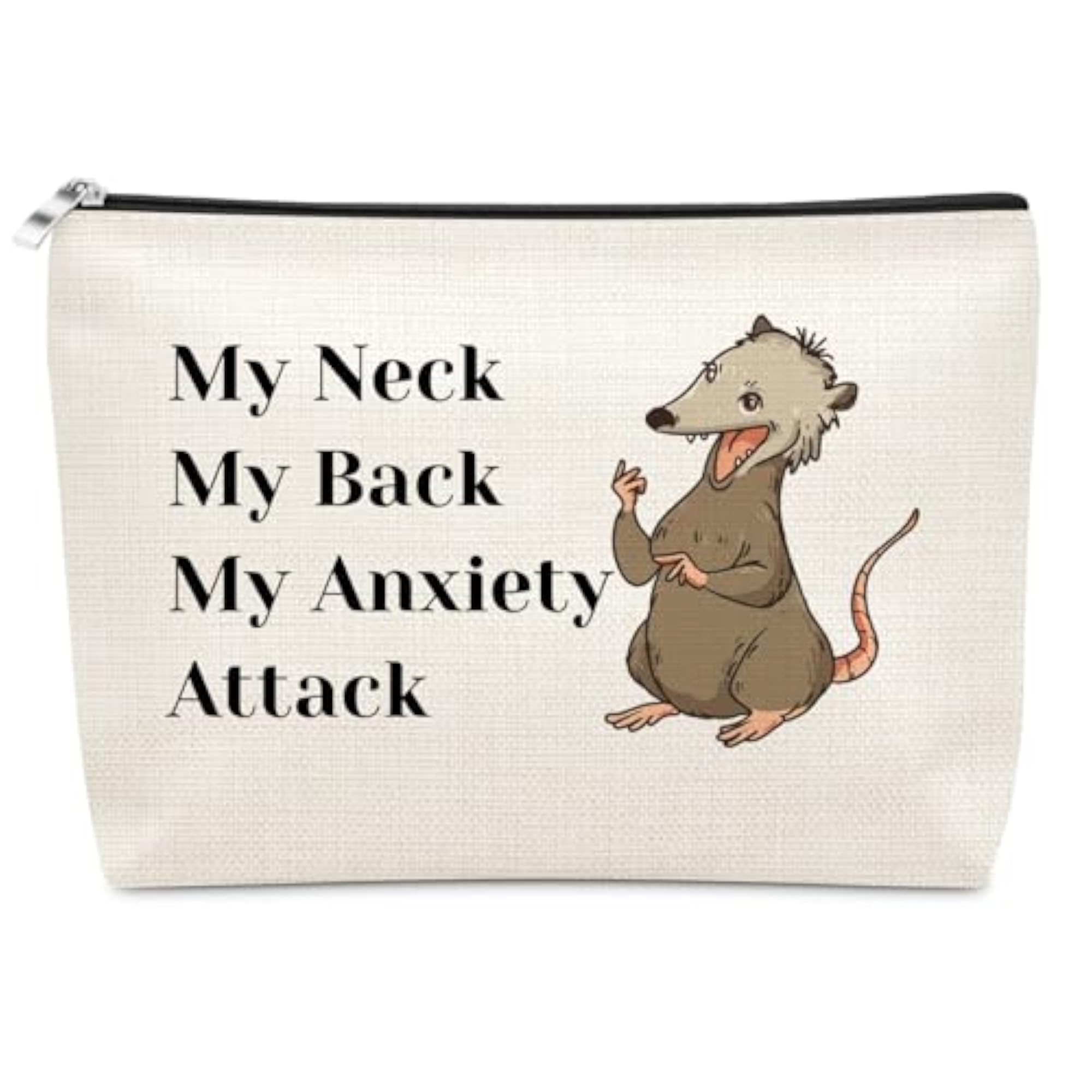 Possum Makeup Bag, Opossum Lover Gift
