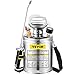 Happybuy 1 Gallon Stainless Steel Pump Sprayer, 12