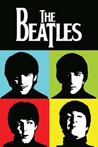Posterskart Paper The Beatles Pop Poster (46 Cm X 30.5 Cm X 0.1 Cm, Multicolor)