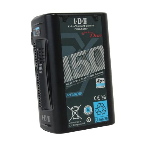 DUO-C150P Vマウントタイプリチウムイオンバッテリー