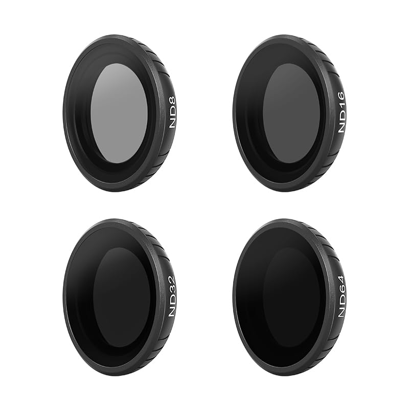 Filtre ND pour Insta360 GO 3S, Filtre CPL Filtre UV ND16 ND32 ND64 Filtres Caméra de Sport Kit de Filtre pour Insta360 GO 3S (ND8/16/32/64)