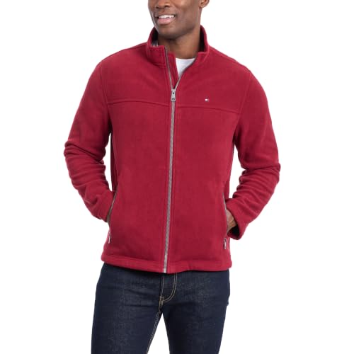 Image of Tommy Hilfiger Men's Classic Zip Front Polar Fleece Jacket
