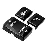 Kit de Bouton de Vitesse avec Interrupteur Antidérapant ESP, Bouton Sport et clé de Capt...