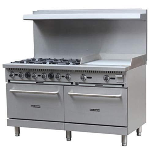 Adcraft 60" Range with 24" Griddle