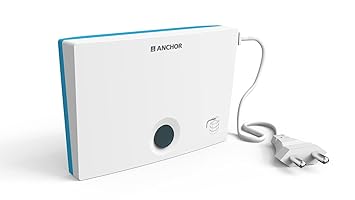 Anchor by Panasonic Water Tank Overflow Alarm Bell, Human Voice with Buzzer Water Tank Alarm Bell (White, 38908N) - image, photos