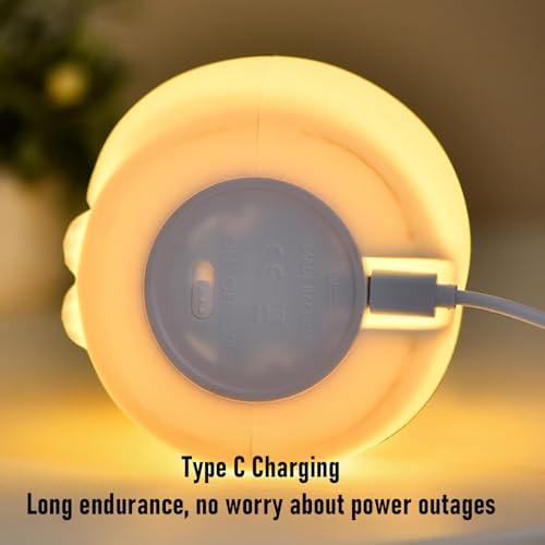 Lámpara de mesa de noche con luz LED y control táctil USB miniatura 4