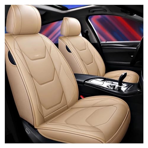 Housse de siège voiture universelle beige pour Nissan Qashqai Juke