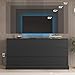 Hasuit Modern Black Dresser for Bedroom with 9 Drawers, 61.4