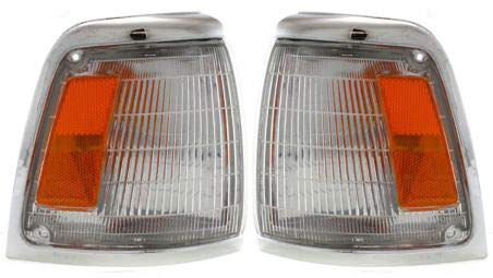 Garage-Pro Corner Light Set of 2 Compatible With Toyota Pickup 1992-1995, Halogen, With bulbs, RWD, Driver and Passenger Side