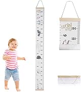 Wandtapijt voor kinderen, liniaal met schaalverdeling voor dak, groeibord, stickers, slaapkamer...