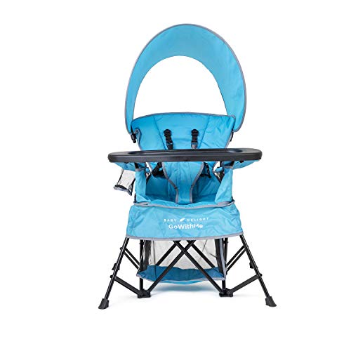 Baby Delight Go with Me Venture Deluxe Portable Chair | Horizon Sky