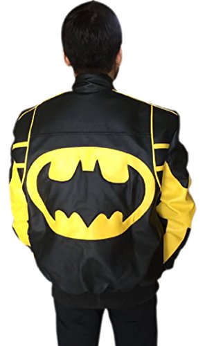 Bestzo Men's Fashion Jacket Sheep Leather Black 4Xl #TOP3