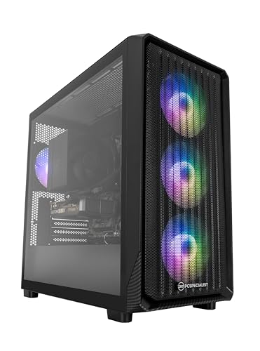 PCSpecialist Prism PC Gaming - AMD Ryzen 7 8700F 5.10 GHz 8-Core, 16 GB RAM, 8 GB GEFORCE RTX 5060 Ti, 1TB M.2 SSD, Windows 11