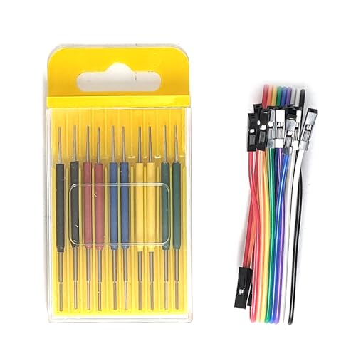 CVZJ 10 abrazaderas de gancho IC SOP SOIC, adaptadores de enchufe de abrazadera para analizadores lógicos de osciloscopio
