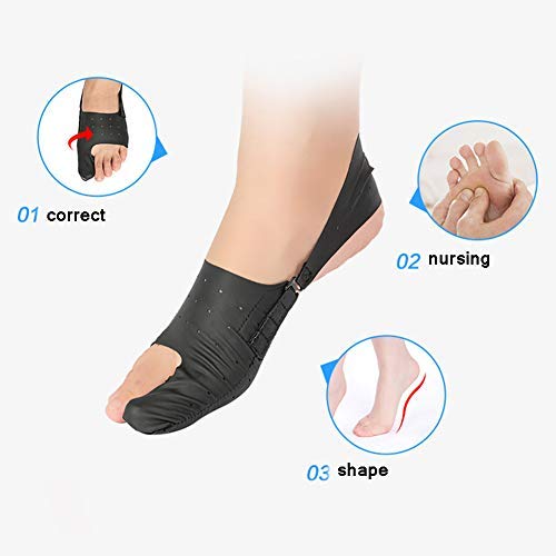 Bunion Corrector Bunion Splint Zehenglätter Bunion Corrector 2 Stück Bunion Splints Zehenspreizer für Hammerzehen | Krallenzehenkorrektur, Hallux-Valgus-Schienen zur Linderung von Ballenzehen (L)