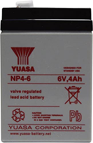 Yuasa NP4 Sealed Lead Acid Battery Yuasa NP4 Sealed Lead Acid Battery