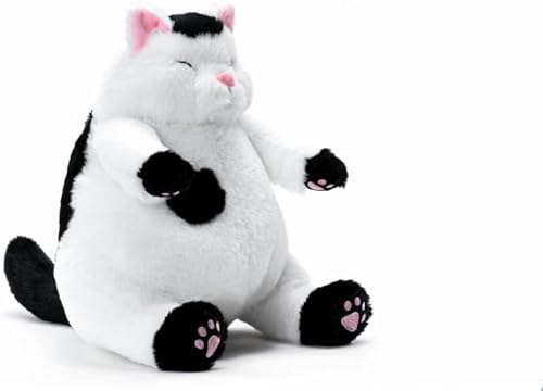 Miniatura 3 de OOPSHANA Gato de peluche grueso, lindos juguetes de peluche de gato perezoso, muñecos de peluche, regalo de Navidadcumpleaños para amigos