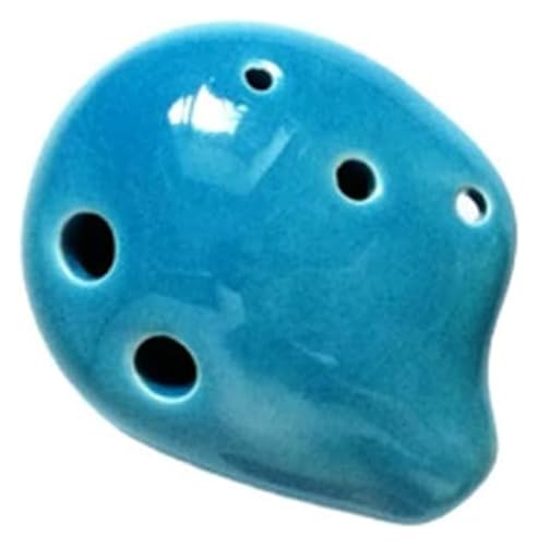 Ocarina soprano 6 trous en céramique portable pour débutant