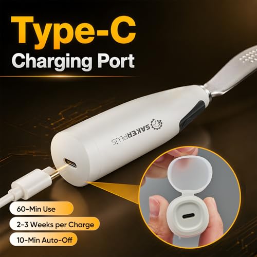 SakerPlus Heated Butter Knife Spreader for Hard Butter, Rechargeable by SakerPlus - Used condition - Image 8