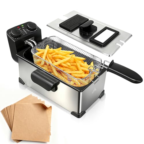 CATTLEMAN 1600W Stainless Steel Fryer