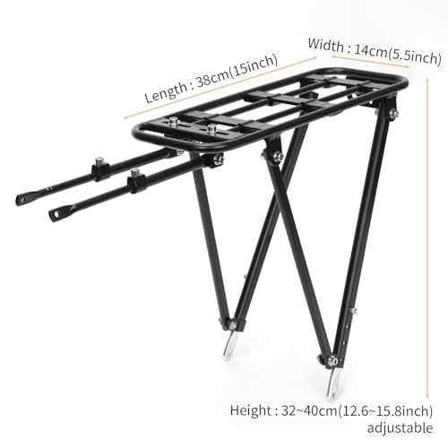 6061-T6 Aluminum Bike Cargo Rack