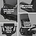 Steelcase Gesture Office Chair - Ergonomic Work Chair with Wheels for Carpet - Comfortable - Intuitive-to-Adjust for Desk - 360-Degree Arms - Licorice Fabric